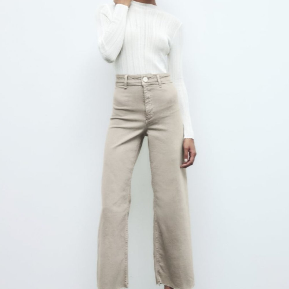 Zara Marine Straight Jeans SZ 6